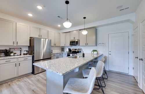 Wake Forest Apartment | Modern Downtown Apt w/Balcony in Wake Forest!