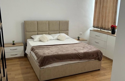 Tirana House | Modern downtown room with private bathroom. Pets allowed.