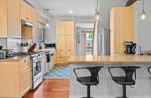 Historic Grand Junction House | Modern downtown Victorian with open living/kitchen.