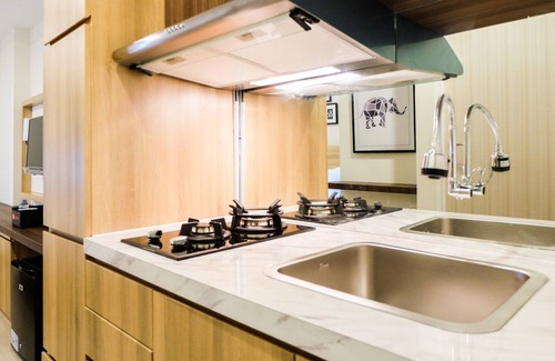 Bekasi Barat Apartment | Modern Elegant Studio Grand Kamala Lagoon Apartment