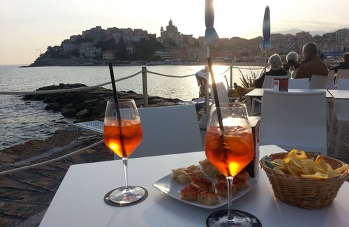 Imperia Villa | Modern elegant villa private pool terrace overlooking the sea and mountains