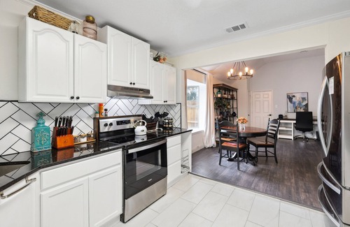Fossil Creek House | Modern Farmhouse w/Fireplace & Firepit, Game Room, Large Yard, Pet Friendly!