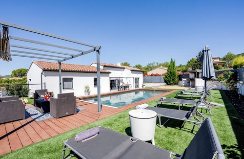 Saint-Romain-en-Viennois House | Modern villa for 6 people fully equipped located in Provence at the foot of Mont Ventoux