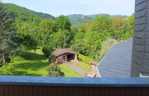 Alf House | Modern furnished cottage above the Mosel with a large sun terrace.