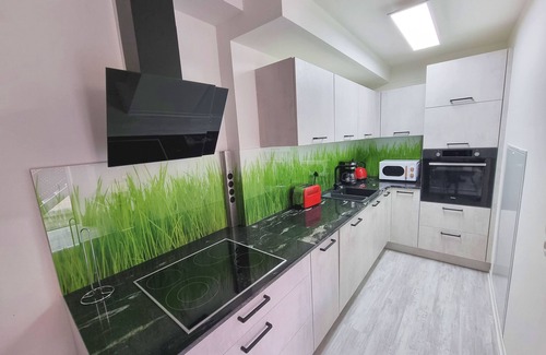 Volkach Apartment | Modern furnished vacation apartment (46 sqm) for up to 4 people with south-facing terrace