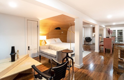 Bergen House | Modern garden unit in classic brownstone