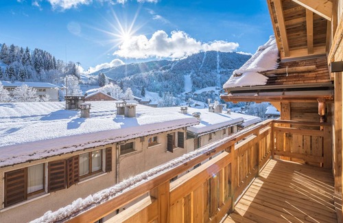 La Clusaz Ski Chalet | Modern half-chalet 4 bedrooms + dorm, terrace, garage - La Clusaz