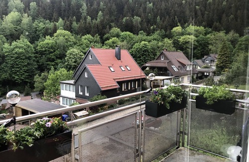 Lautenthal Condo | Modern holiday apartment with a wonderful view in the romantic town of Lautenthal