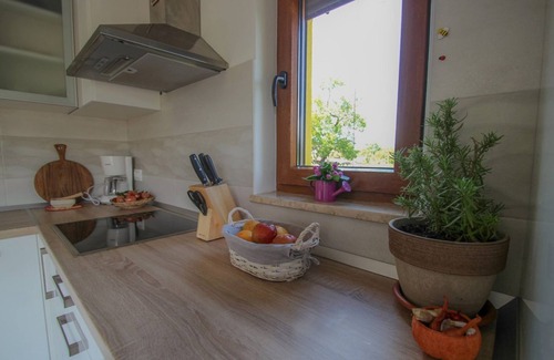 Dajla House | Modern holiday home with whirlpool, garden, sun loungers, barbecue