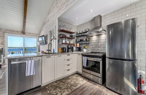 Dildo House | Modern Home Steps from Brewery with Ocean View