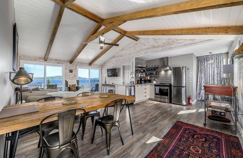 Dildo House | Modern Home Steps from Brewery with Ocean View
