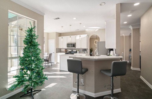 Flower Mound House | Modern Home w Heated Pool Game Rm sleeps12-16 near DFW & Gaylord hotel