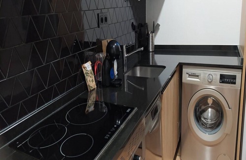 Puerta del Angel Apartment | ✨ Modern Interior Studio with Double Bed in Madrid Río: Comfort and Prime Location!