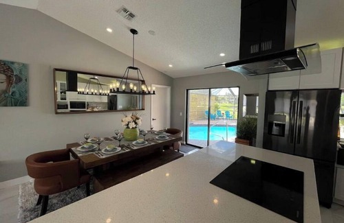 Harbour Heights House | Modern Key West look, Pool, Lake, Sleeps 10