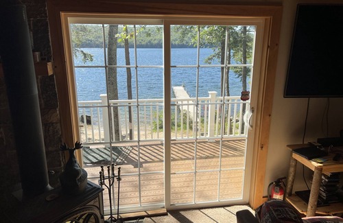 Center Ossipee House | Modern lake house with private beach, located 2.5 hours north of Boston.