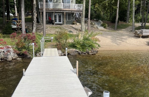 Center Ossipee House | Modern lake house with private beach, located 2.5 hours north of Boston.