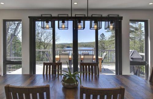 Chertsey Ski Chalet | Modern Lakefront Chalet Private Jacuzzi Dock