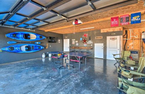Granbury House | Modern Lakeview Hilltop Retreat with Game Garage!