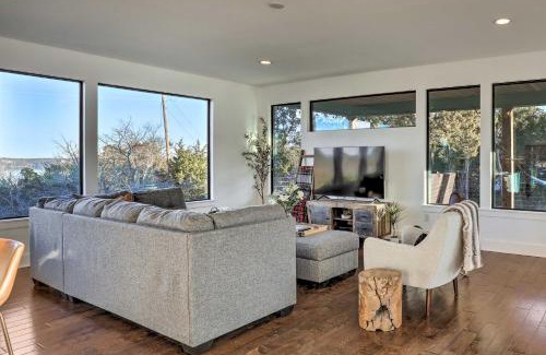 Granbury House | Modern Lakeview Hilltop Retreat with Game Garage!