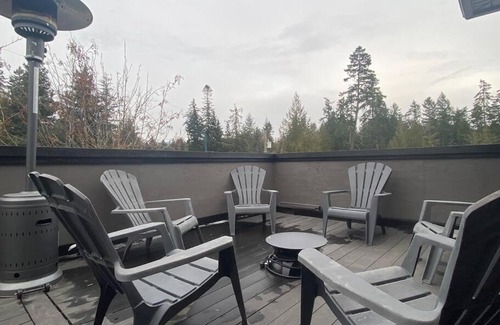 Shawnigan Lake House | Modern lanai house, Trans Canada Trail adjacent.