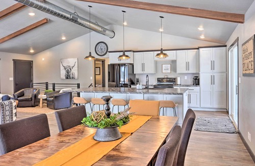 Lead Cabin | Modern Lead Cabin w/Private Hot Tub & Fireplace!