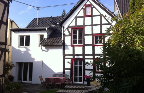 Unkel House | Modern living in a stylish, renovated half-timbered house
