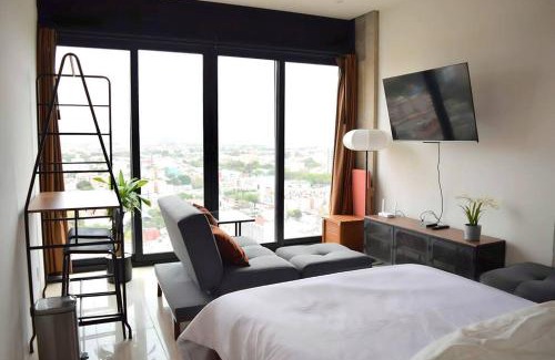 Anahuac Apartment | Modern loft with Coworking