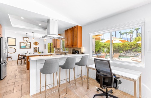 Araby House | Modern Loma Vista - Very Private Yard w/Views. Heated Pool, Spa, Firepit
