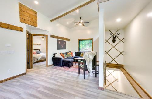 Cass County House | Modern Louisville Home on 3 Acres with Gas Fire Pit!