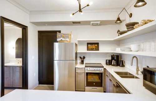 Ludington Apartment | Modern Ludington Condo Across From the Lake!