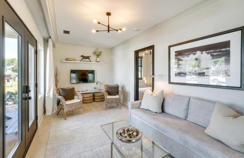 Ludington Apartment | Modern Ludington Condo Across From the Lake!