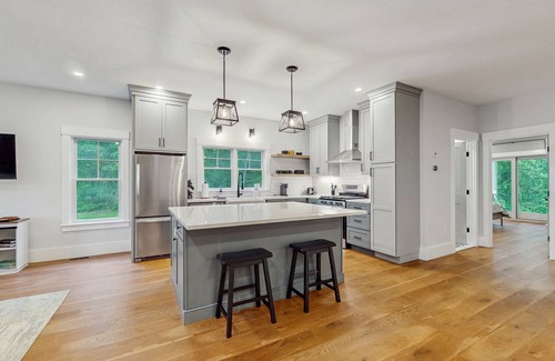 Mashpee House | Modern Luxe on the Cape | Sleek Design, Central Air, Serene Views
