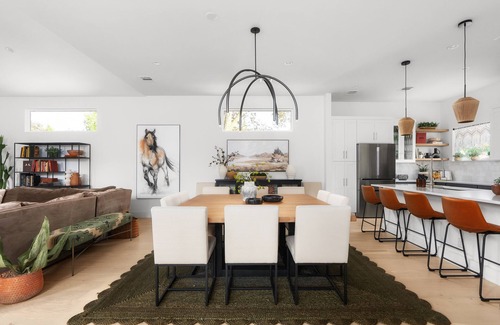 South Lamar House | Modern Luxe South Lamar Retreat with Heated Pool, Game Room, and Outdoor Theater