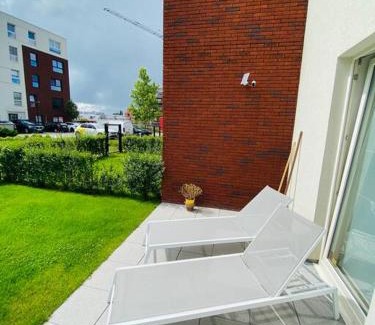 Harelbeke Apartment | Modern luxurious suite in new private apartment building by the river