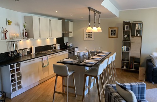 Seefeld in Tirol Apartment | Modern luxury 2 bedroom ground floor apartment with outside terrace and garden