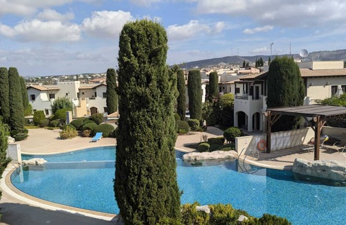 Aphrodite Hills Apartment | Modern Luxury 2 Bedroom 2 Bathroom Apartment Overlooking Swimming Pools