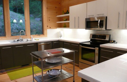 Blue Ridge Cabin | Modern Luxury River House! Rivermac on the Toccoa!