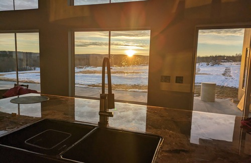Whippleville House | Modern luxury ski/golf paradise! 36 hole adjacent, 5 miles to skiing, 21ft spa!