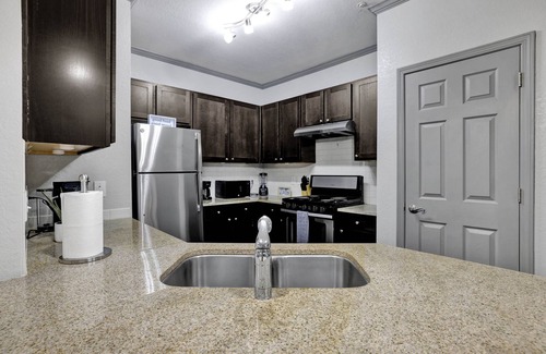 Sand Ridge Apartment | Modern luxury themed two bedroom apt in the city! Gated-Pool-Fast Wi-Fi