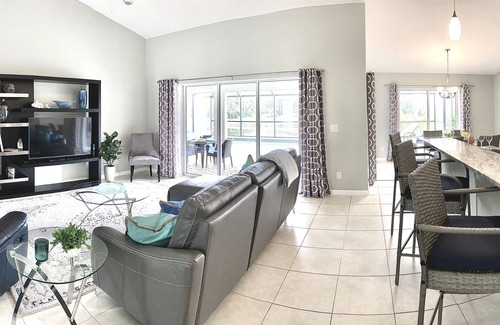 Pine Valley Villa | Modern Luxury Villa/Riverfront/Heated South Facing Pool/Golf Rotonda West