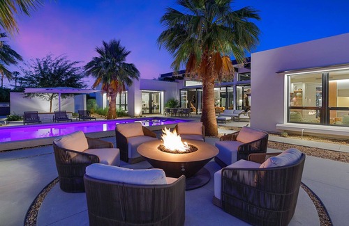The Mesa House | 'Modern Mesa' Private1/2 Acre Palm Springs Estate