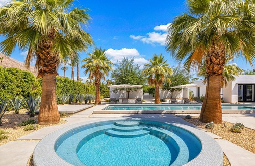 The Mesa House | 'Modern Mesa' Private1/2 Acre Palm Springs Estate