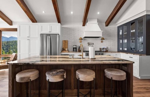 Mission Beach House | Modern Mountain Lake House