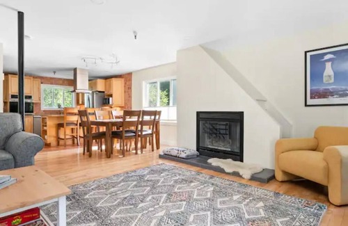 Bolton Valley Condo | Modern Mountain Oasis -ski and ride, bike, hike, swim