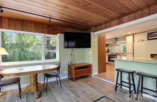 Wooded Estates House | Modern Notre Dame Get Away! EV Charger (1614)