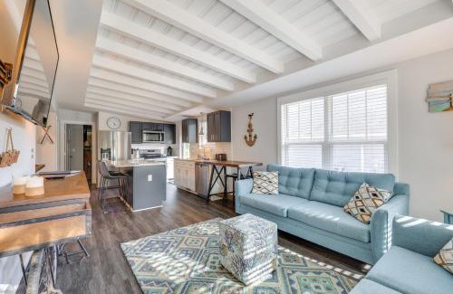 Long Beach House | Modern Oak Island Escape 1 Mile to Long Beach!