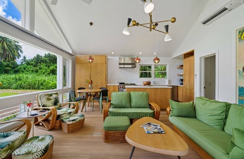 Kilauea House | Modern Oasis w/Hot Tub, 5 min walk to Anini Beach