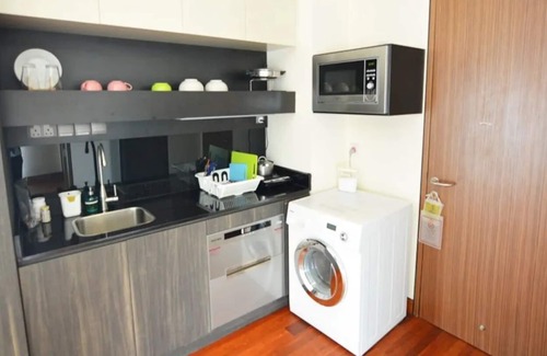 Bedok House | Modern one bedroom studio SEN-6 with shared pool