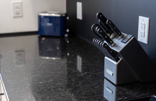 Russells Point House | Modern open floor plan. Pet friendly! Grill for 2024 season