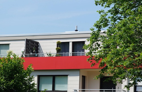 Bad Harzburg Apartment | Modern penthouse apartment with roof terrace and views of the Harz Mountain